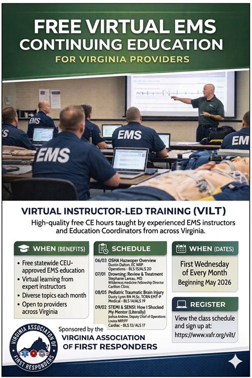 VAFR VILT Flyer