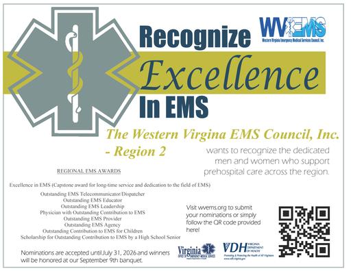 2026 Regional Awards Flyer